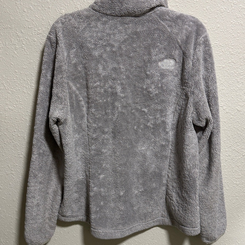 The North Face Women's Light Gray Fleece Jacket - Picture 8 of 12